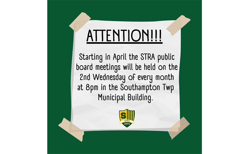 STRA Public Board Meetings